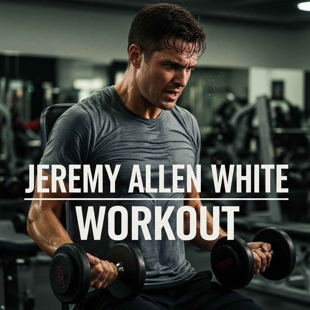 Jeremy Allen White workout