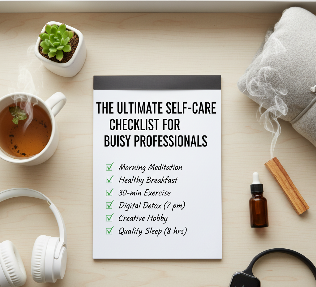 Self-Care Checklist for Busy Professionals