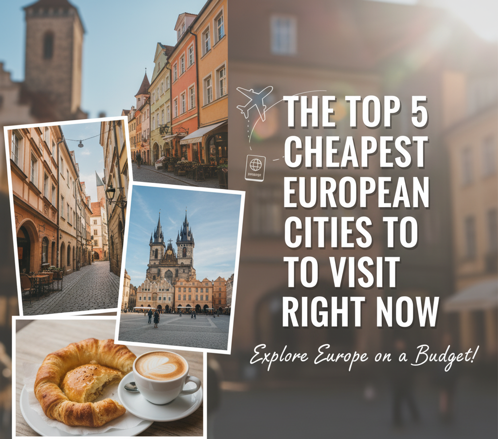 The Top 5 Cheapest European Cities to Visit Right Now