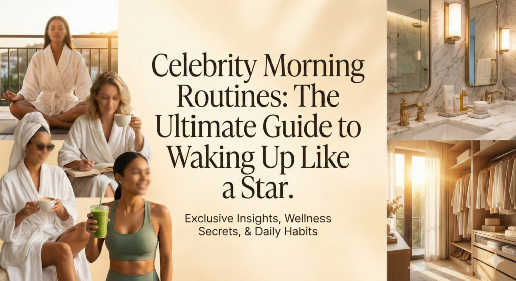 Celebrity Morning Routines