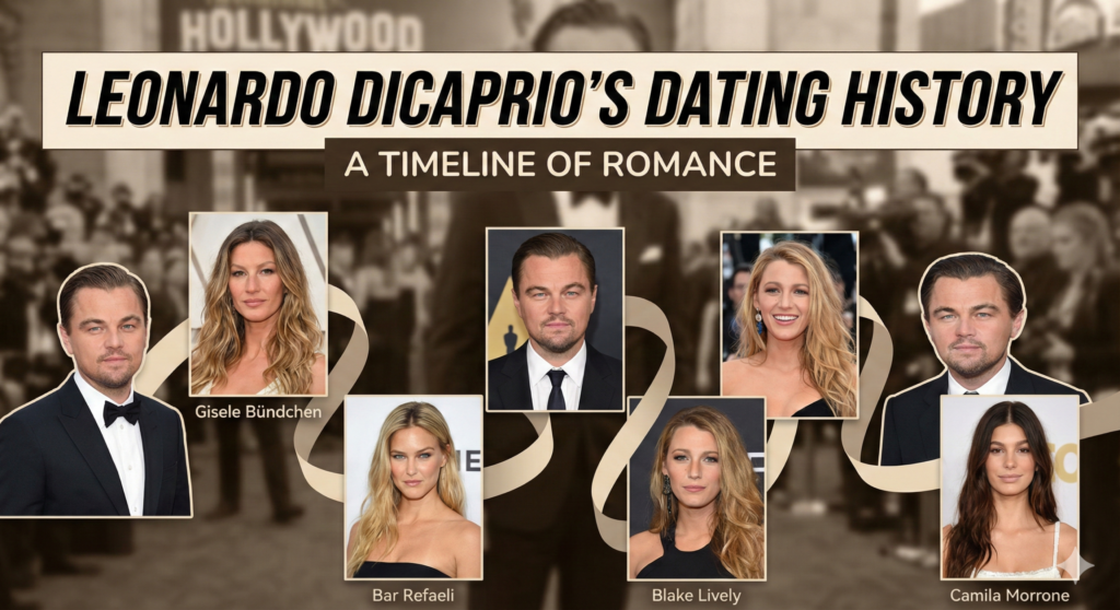 Leonardo DiCaprio dating history