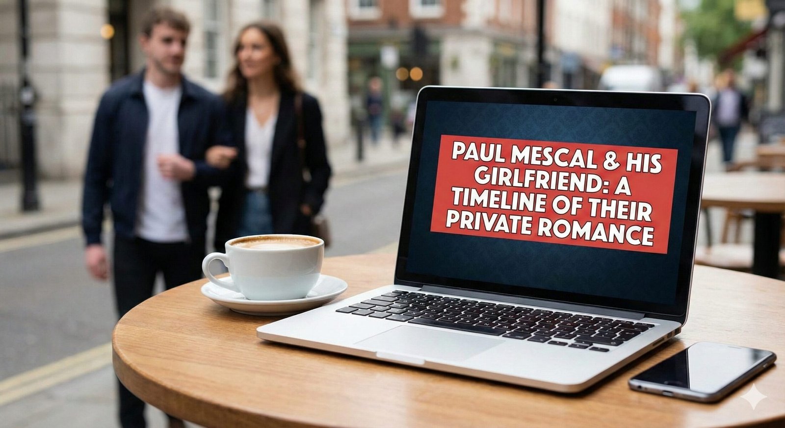 Paul Mescal smiling at a premiere event