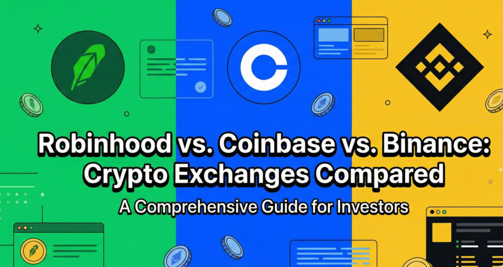 Robinhood vs. Coinbase vs. Binance