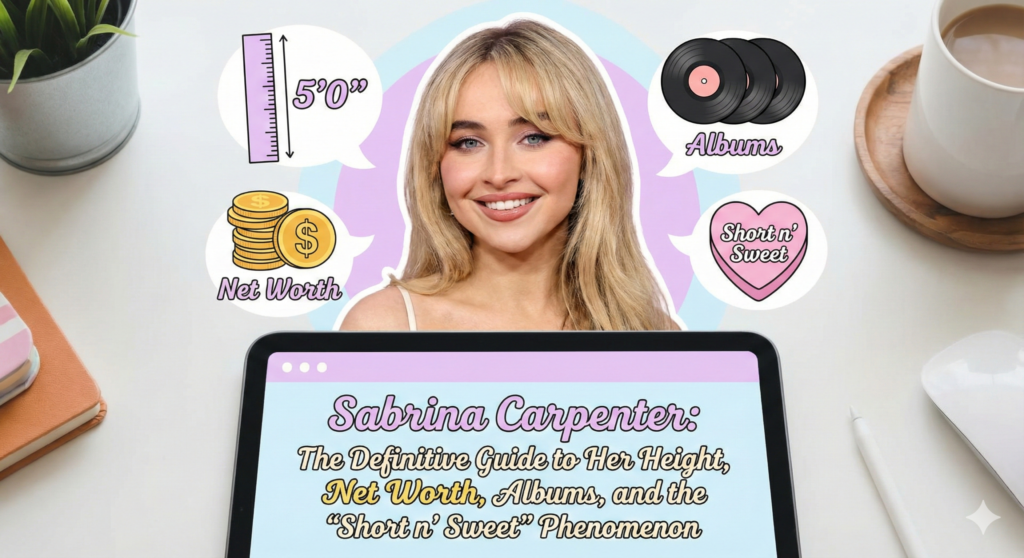 Sabrina Carpenter's Height, Net Worth, Albums, and the 'Short n' Sweet' Phenomenon