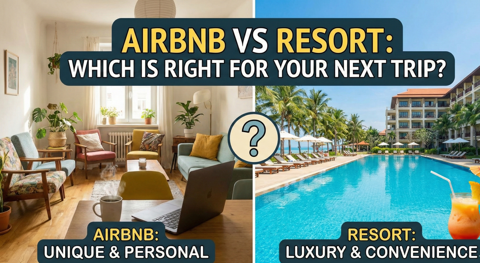 Airbnb vs Resort
