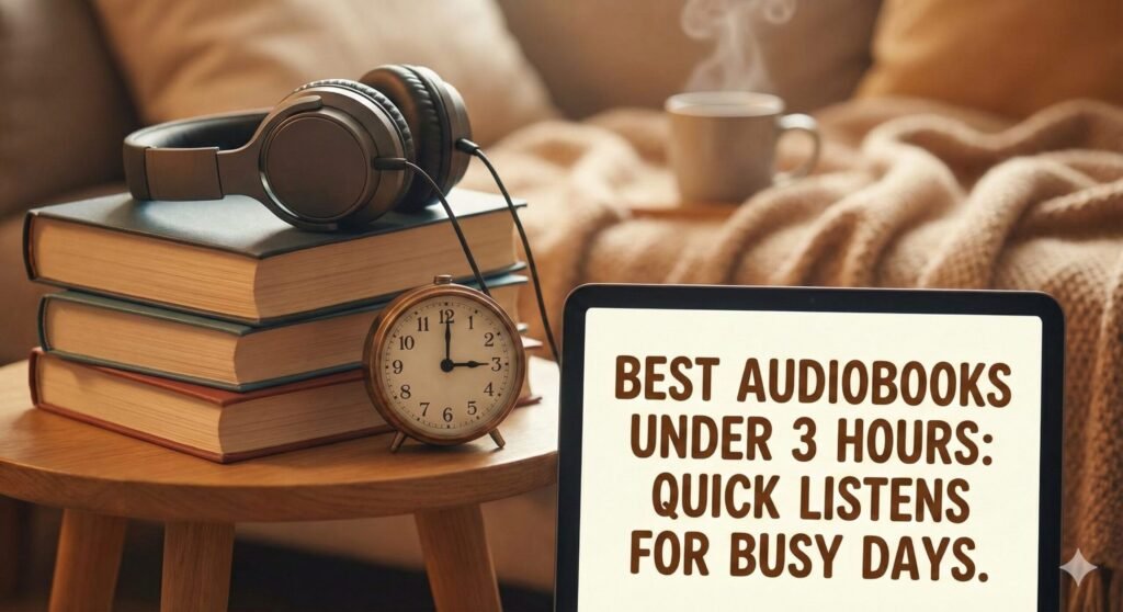 best audiobooks under 3 hours