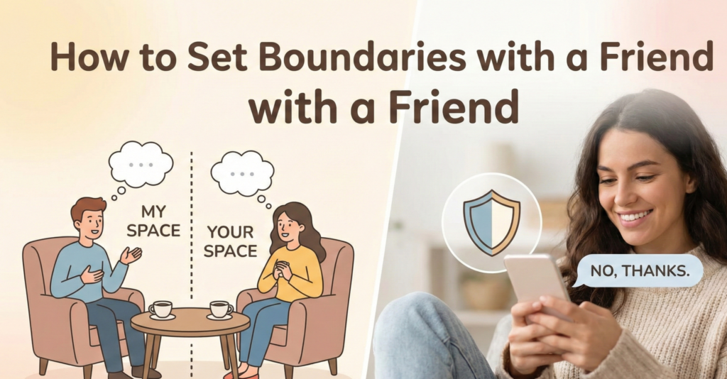 how to set boundaries with a friend