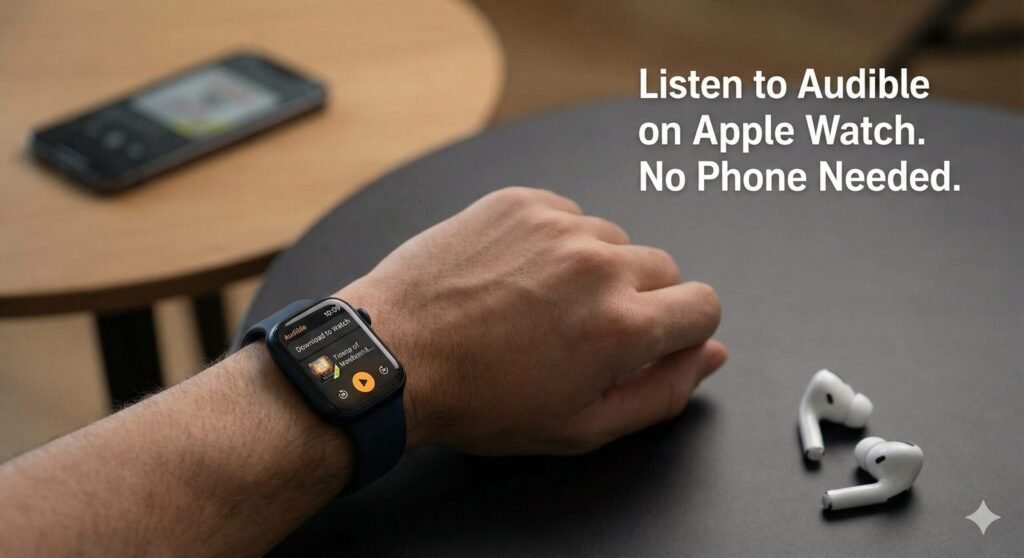 Can you listen to Audible on Apple Watch without phone