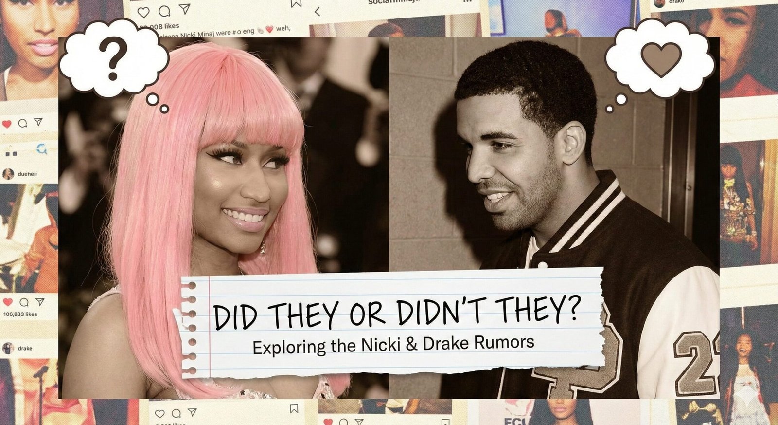 Nicki Minaj and Drake Concert Performance
