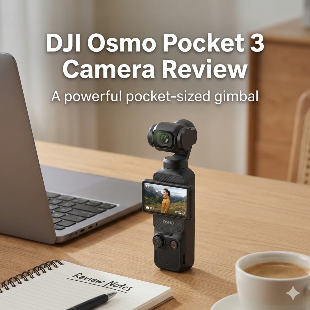 dji osmo pocket 3 camera review