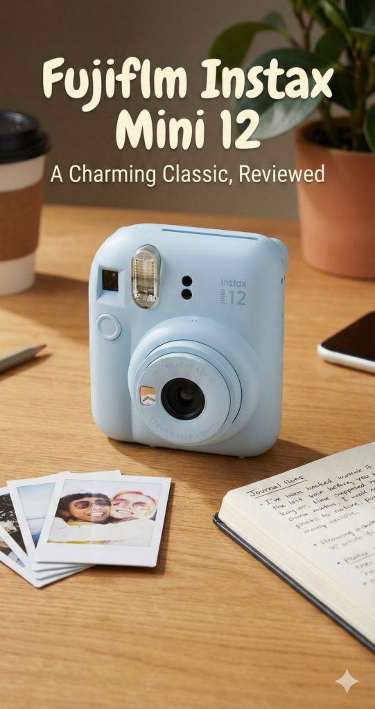 fujifilm instax mini 12 instant camera review