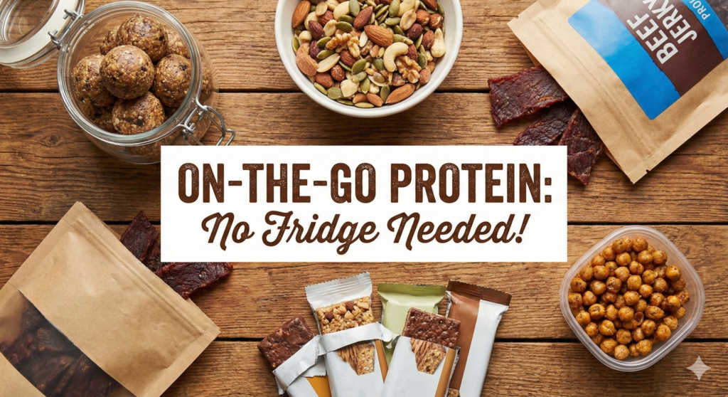 protein snacks that don't need refrigeration