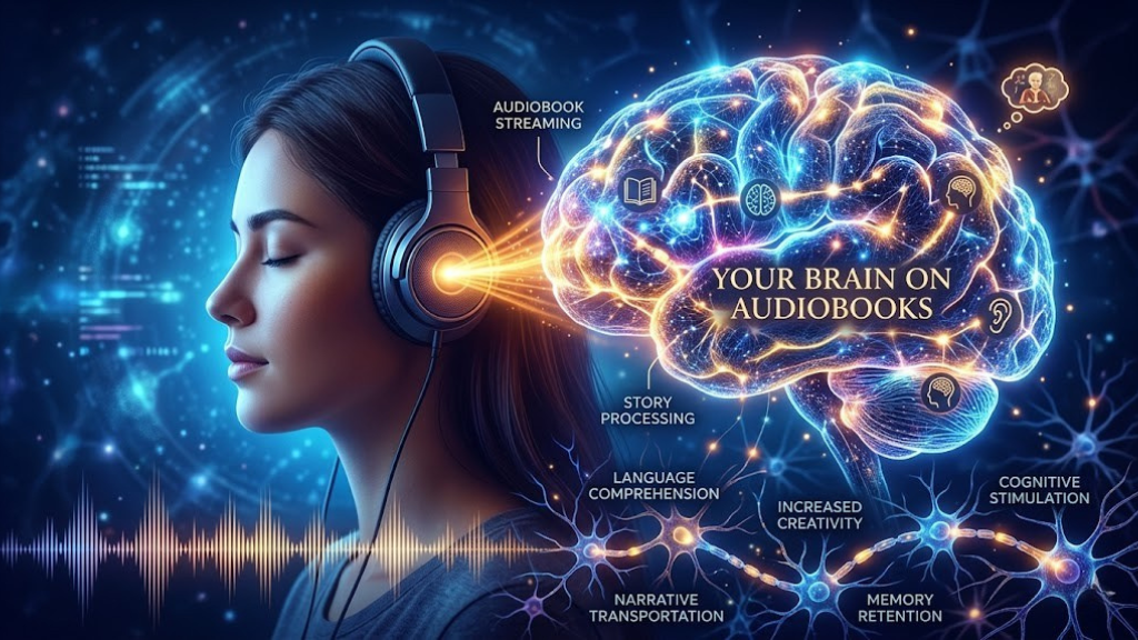 is listening to audiobooks good for your brain