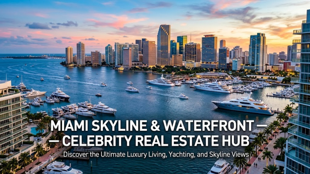 what celebrities live in miami