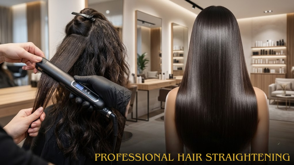 Professional Hair Straightening